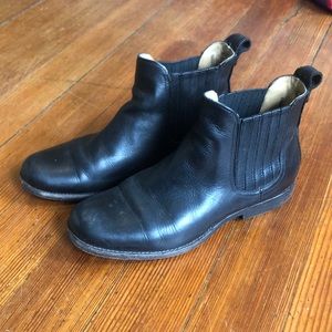 Frye Black Chelsea Boots